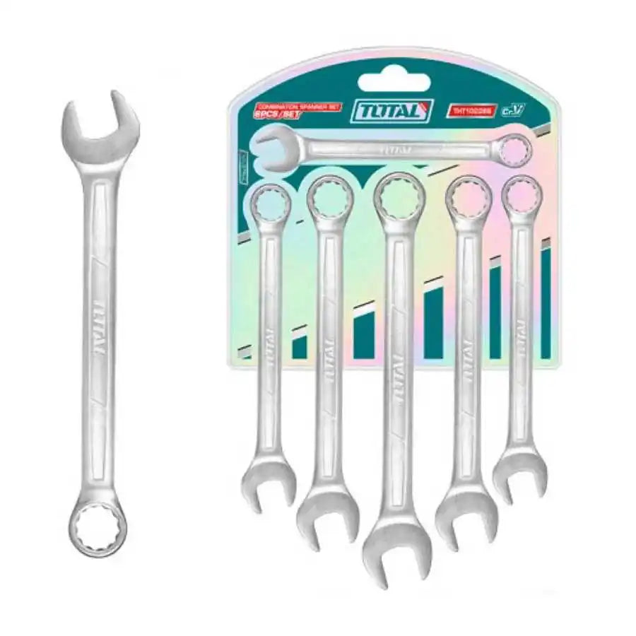 Combination Spanner Set 6 Pcs - Total Tools