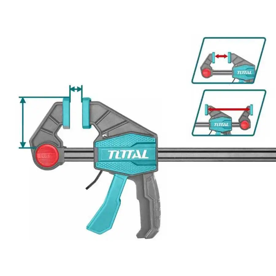 Quick Bar Clamp 300mm - Total Tools