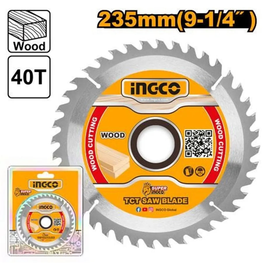 TCT Saw Blade 235mm - INGCO