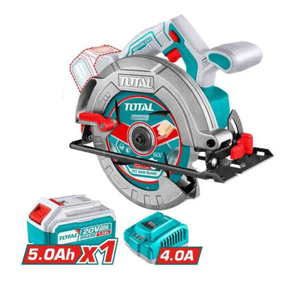 20V Cordless Circular Saw 185mm - Total Tools