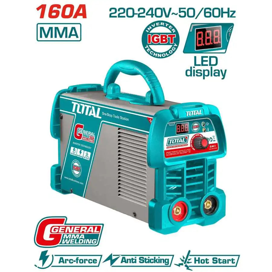 Inverter Mma Welding Machine 160A - Total Tools