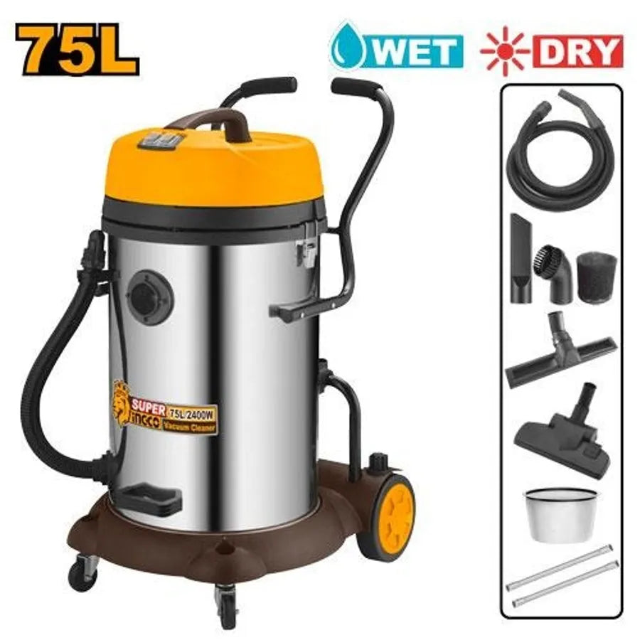 Vacuum Cleaner 75L - INGCO